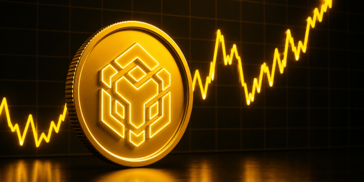 Can BNB break above $750 as bullish double bottom pattern emerges?